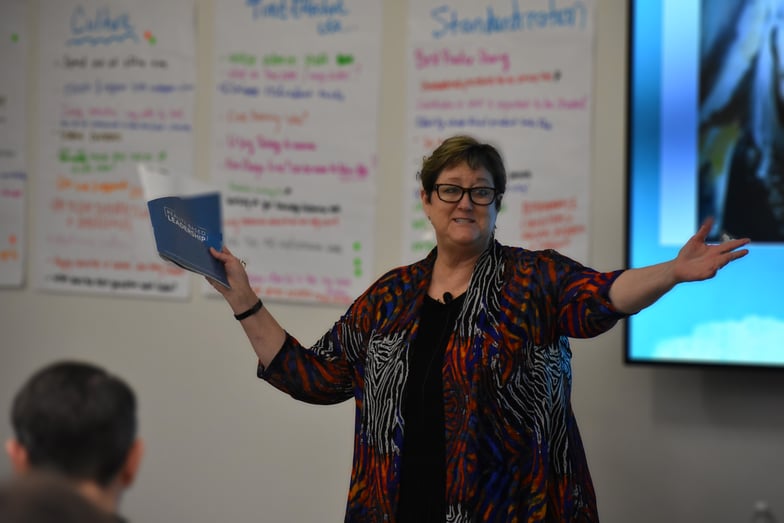 Jan Green presents on Reality-Based Leadership | Talent Development Hosts Building Leaders Alumni Event in Cincinnati