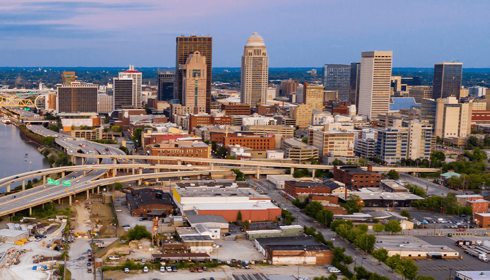 louisville kentucky skyline