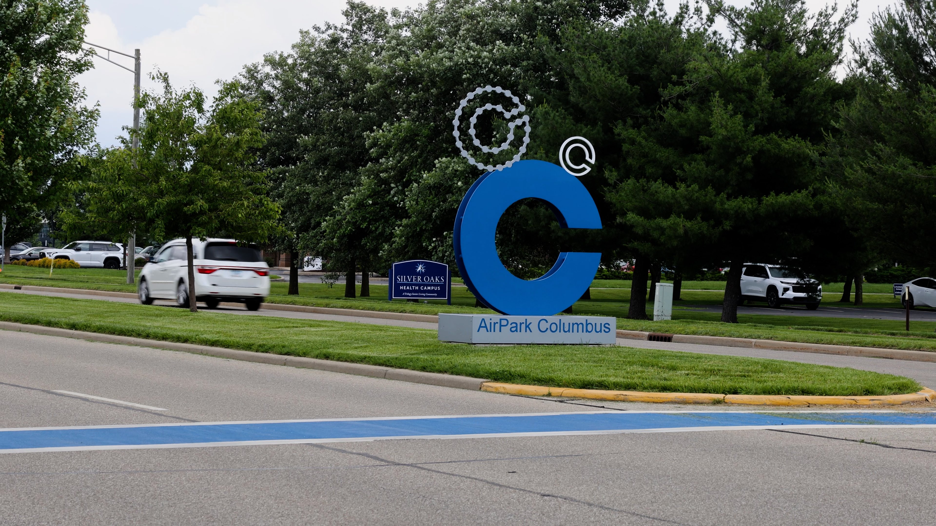 Columbus, Indiana Airpark Sign