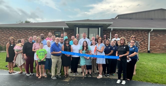 Ribbon cutting ceremony for Rise Academy, a school for children with autism | Vision to Venture: Recruiter Builds Immersion School for Children with Autism